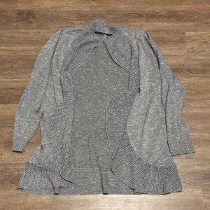 torrid gray cardigan sweater